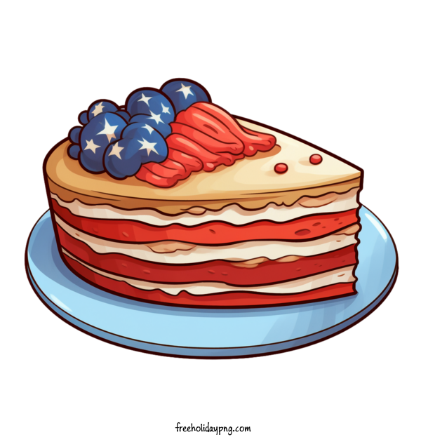 Transparent US Independence Day 4th Of July pie cake for 4th Of July for Us Independence Day