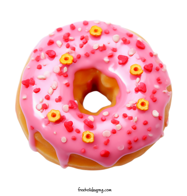 Transparent National Donut Day National Donut Day Donut pink doughnut for Donut for National Donut Day