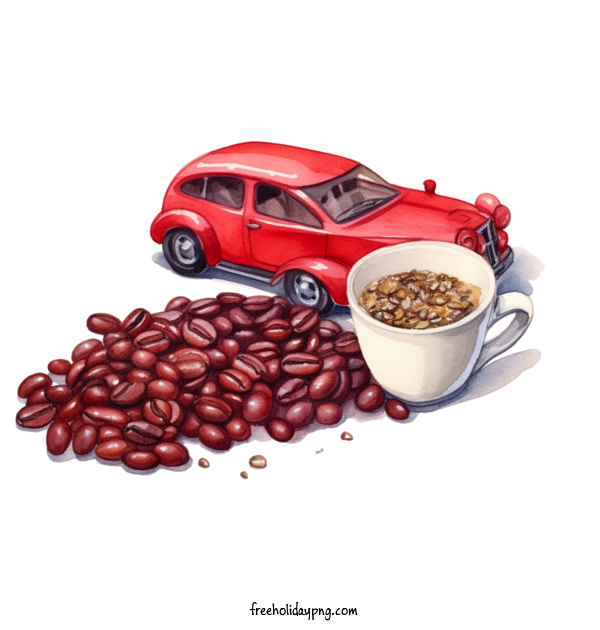 Transparent Coffee Day Coffee Day Coffee Beans car for Coffee Beans for Coffee Day