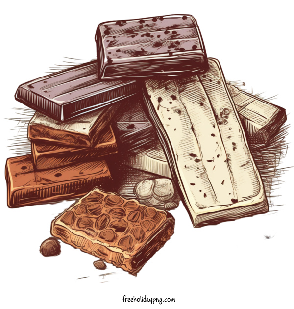 Transparent International Chocolate Day Chocolate chocolate cocoa for Chocolate for International Chocolate Day