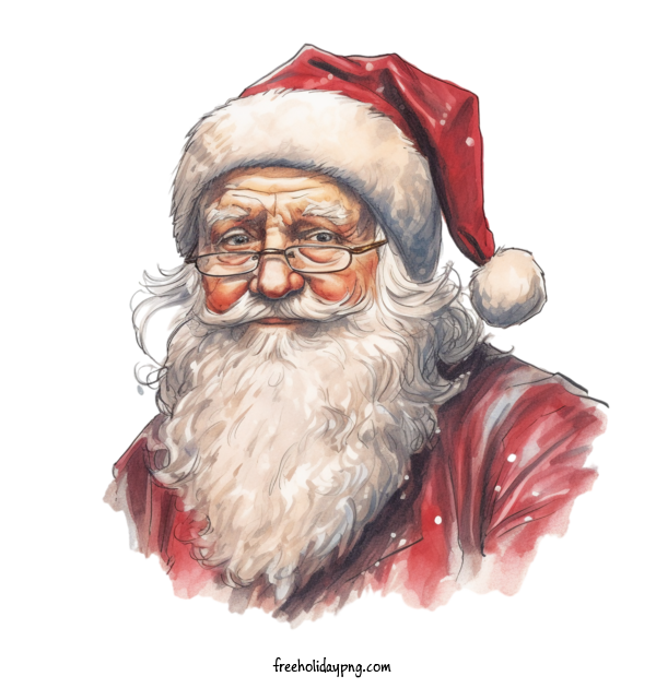 Transparent Christmas Santa Santa Claus santa claus illustration for Santa for Christmas