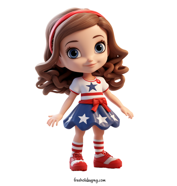 Transparent US Independence Day US Independence Day 4th Of July girl for 4th Of July for Us Independence Day