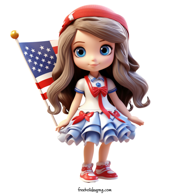 Transparent US Independence Day US Independence Day 4th Of July girl for 4th Of July for Us Independence Day