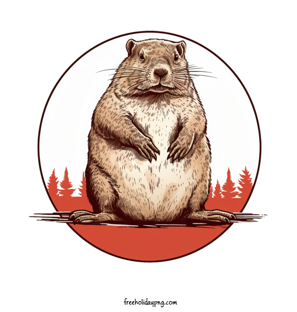 Transparent Canada Day Canada Day groundhog woodland animals for Happy Canada Day for Canada Day