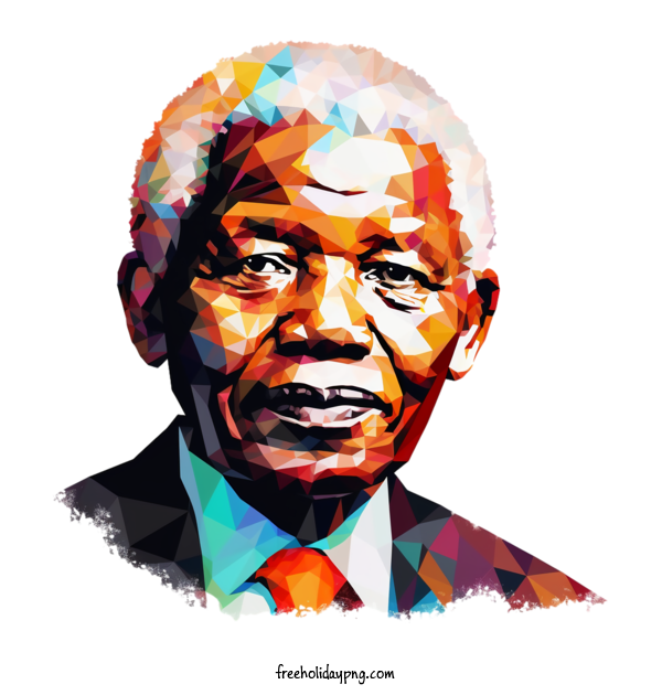 Transparent Nelson Mandela Day Nelson Mandela Day Nelson Mandela portrait for Nelson Mandela for Nelson Mandela Day
