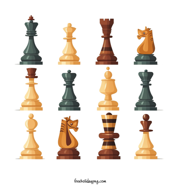 Transparent World Chess Day World Chess Day Chess Day chess pieces for Chess Day for World Chess Day