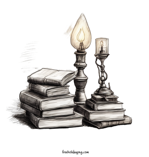 Transparent Book Lovers Day Book Lovers Day books candle for Book Lovers for Book Lovers Day