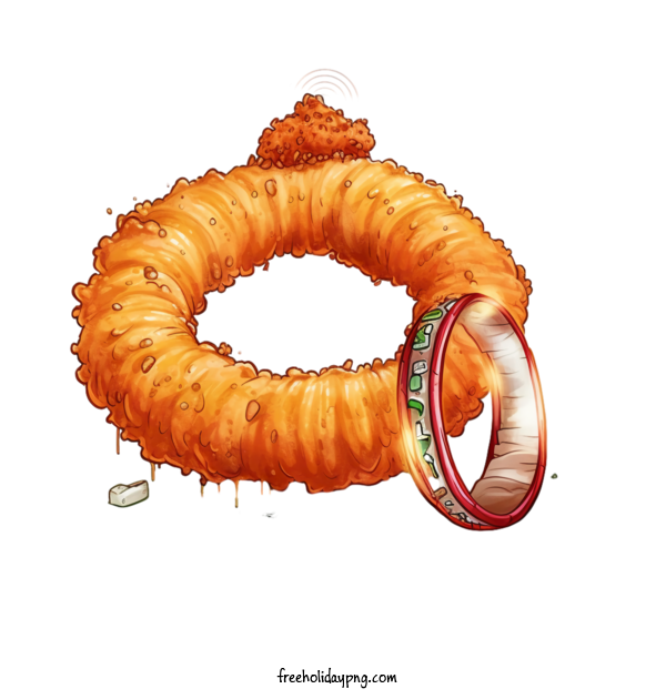 Transparent Onion Ring Day Onion Ring Day Onion Ring worm for Onion Ring for Onion Ring Day