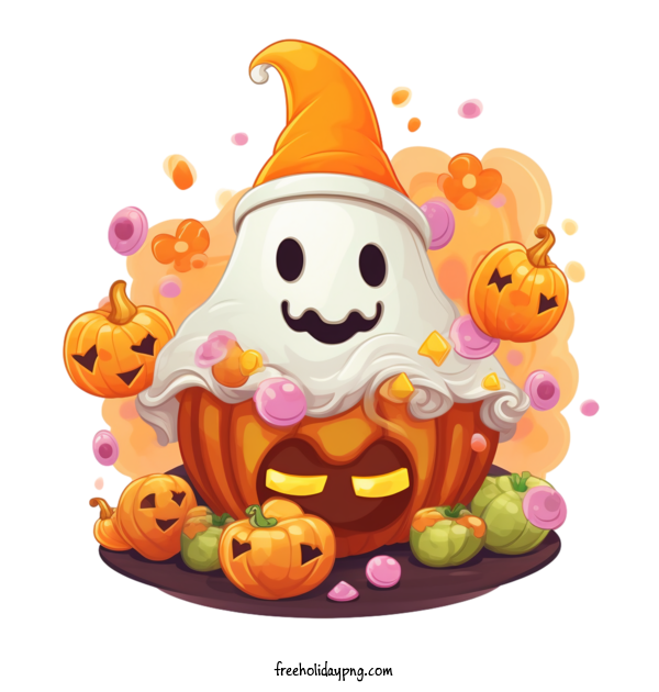 Transparent Halloween Halloween Ghost pumpkin halloween for Halloween Ghost for Halloween