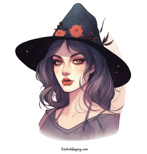 Transparent Halloween Witch witch fairy for Witch for Halloween