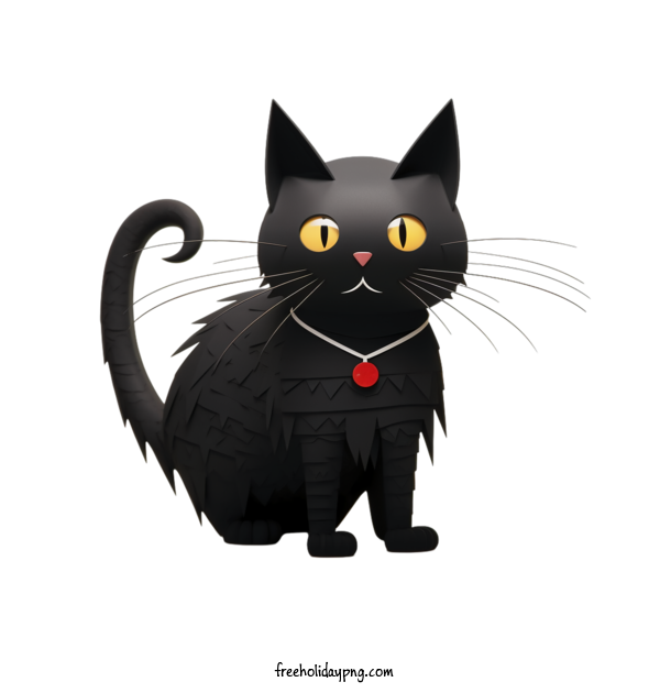 Transparent Halloween Black Cats black cat fur for Black Cats for Halloween