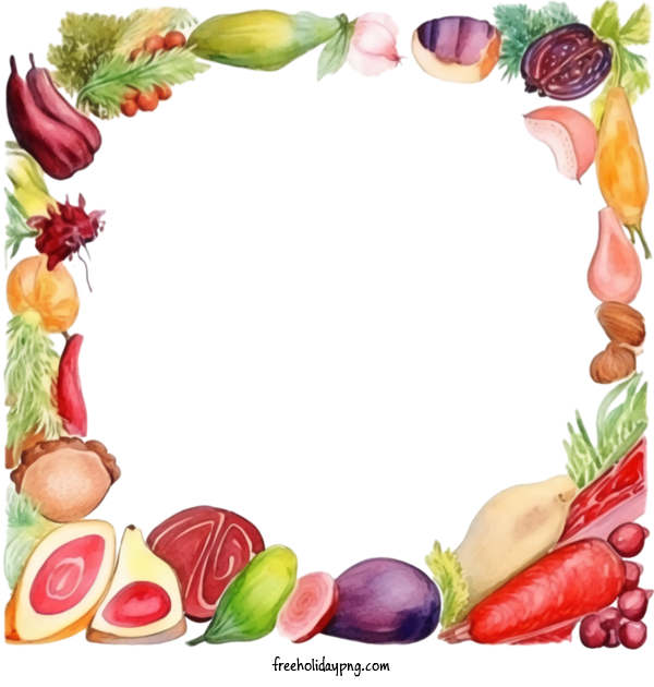 Transparent World Food Day Food Frame fresh fruits and vegetables healthy food for Food Day for World Food Day