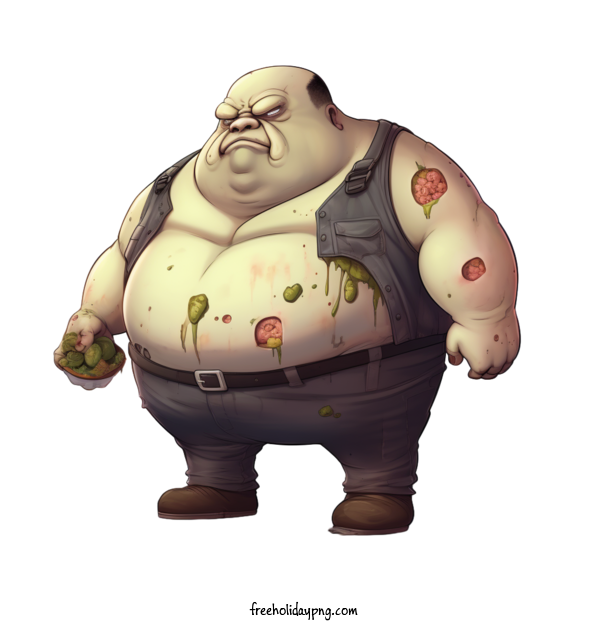 Transparent Halloween Zombie zombie fat for Zombie for Halloween