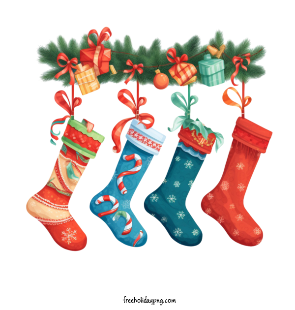 Transparent Christmas Christmas Stocking christmas stockings christmas gifts for Christmas Stocking for Christmas