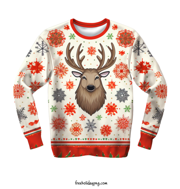 Transparent Christmas Christmas Sweater reindeer christmas sweater for Christmas Sweater for Christmas