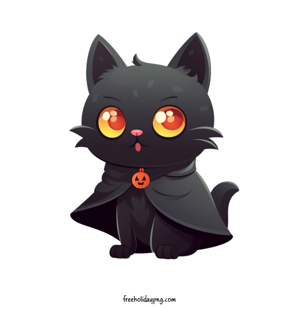 Transparent Halloween Black Cats cute black cat for Black Cats for Halloween
