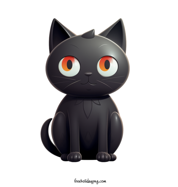 Transparent Halloween Black Cats black cat cat eyes for Black Cats for Halloween