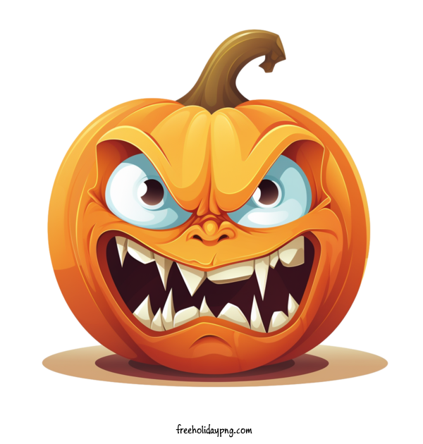 Transparent Halloween Jack-o-lantern Cute Scary for Jack o lantern for Halloween