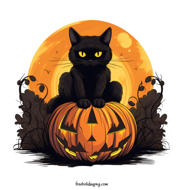 Transparent Halloween Black Cats black cat halloween for Black Cats for Halloween