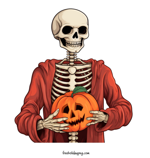Transparent Halloween Skeleton skeleton jack o'lantern for Skeleton for Halloween