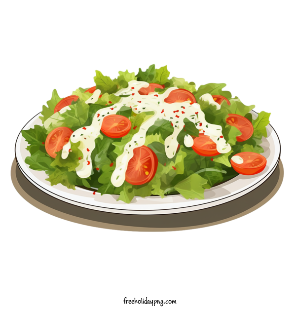 Transparent salad salad salad tomato for salad for Salad
