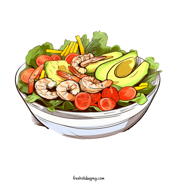 Transparent salad salad salad vegetables for salad for Salad