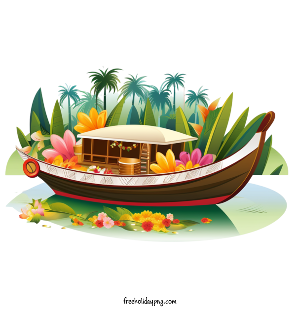 Transparent Onam Onam Boat riverboat wooden boat for Onam Boat for Onam