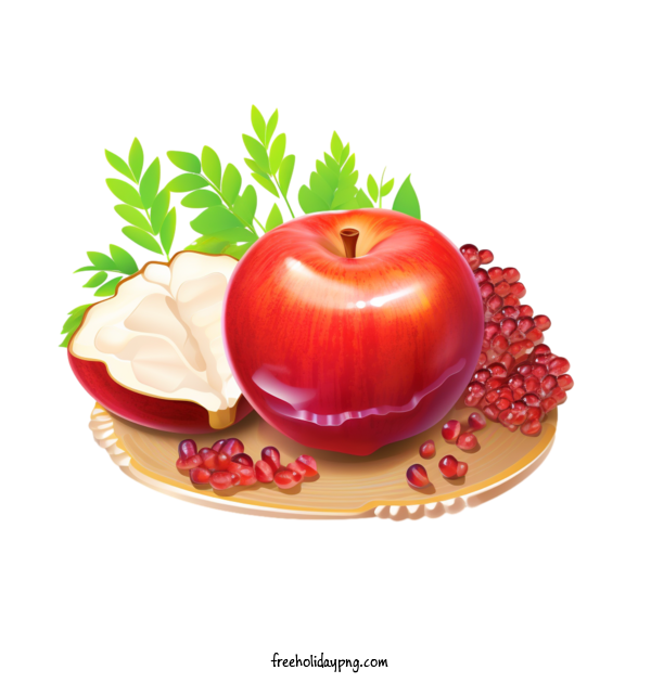 Transparent Jewish New Year Jewish New Year Rosh Hashanah apple for Rosh Hashanah for Jewish New Year