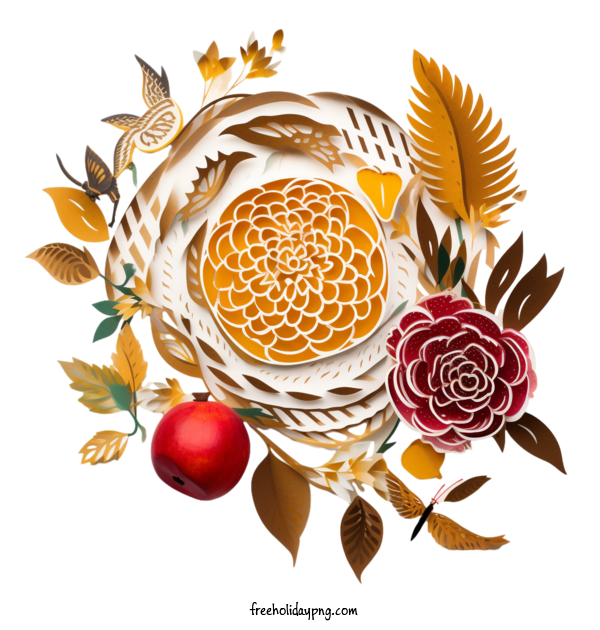 Transparent Jewish New Year Jewish New Year Rosh Hashanah autumn for Rosh Hashanah for Jewish New Year