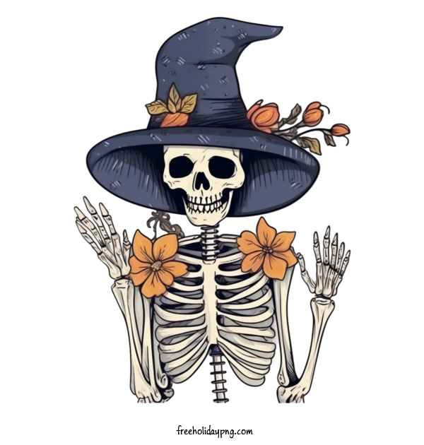 Transparent Halloween Skeleton skeleton witch for Skeleton for Halloween