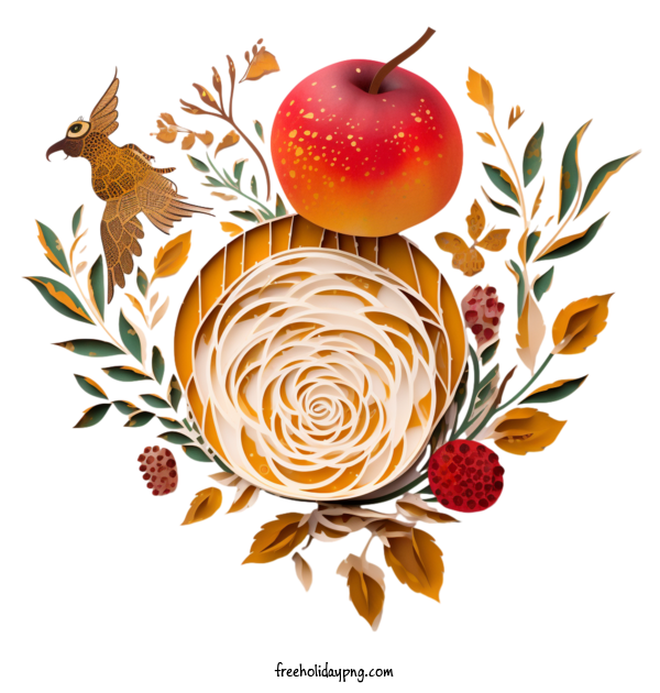 Transparent Jewish New Year Jewish New Year Rosh Hashanah apple for Rosh Hashanah for Jewish New Year
