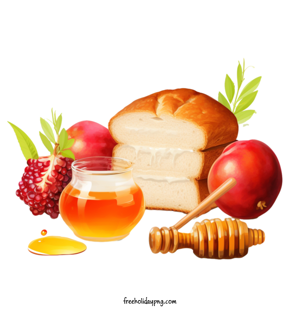 Transparent Jewish New Year Jewish New Year Rosh Hashanah bread for Jewish New Year Rosh Hashanah for Jewish New Year