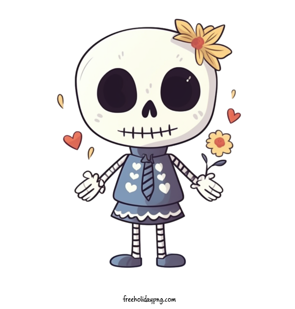 Transparent Halloween Skeleton cute skull for Skeleton for Halloween