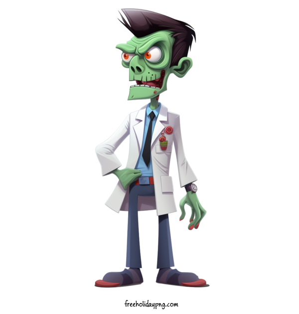 Transparent Halloween Zombie doctor zombie for Zombie for Halloween