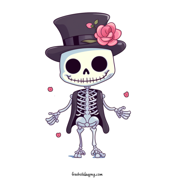 Transparent Halloween Skeleton skeleton cartoon for Skeleton for Halloween