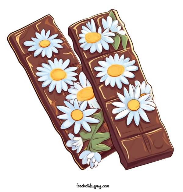 Transparent International Chocolate Day Chocolate chocolate daisy for Chocolate Day for International Chocolate Day