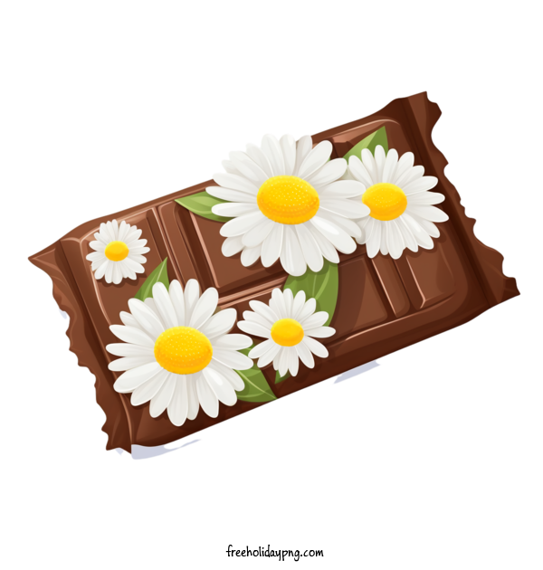 Transparent International Chocolate Day Chocolate chocolate flowers for Chocolate Day for International Chocolate Day