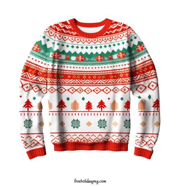 Transparent Christmas Christmas Sweater Christmas sweater festive for Christmas Sweater for Christmas