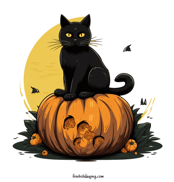 Transparent Halloween Black Cats cat halloween for Black Cats for Halloween