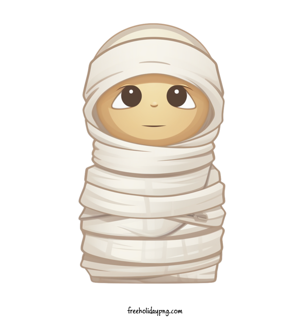 Transparent Halloween Mummy mummy bandaged for Mummy for Halloween