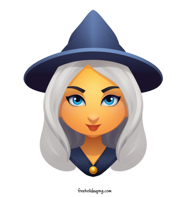 Transparent Halloween Witch witch hat for Witch for Halloween