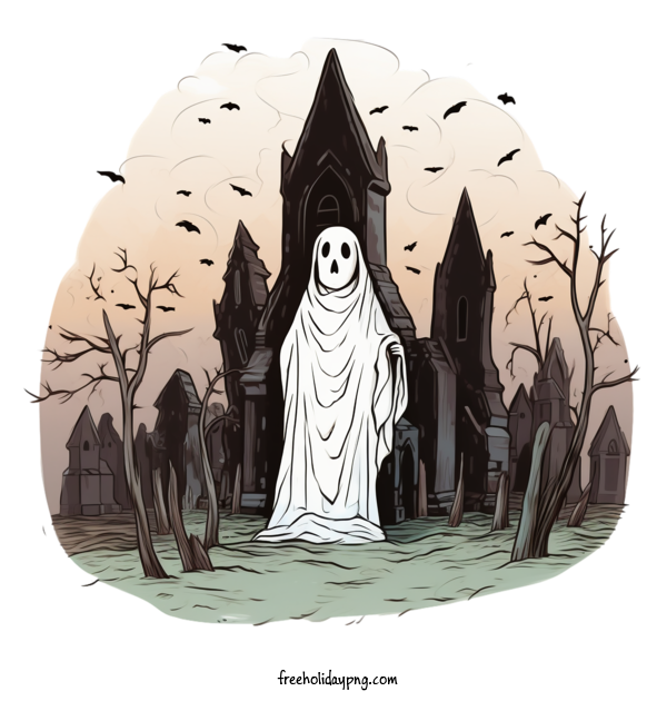 Transparent Halloween Halloween Ghost ghost cemetery for Halloween Ghost for Halloween