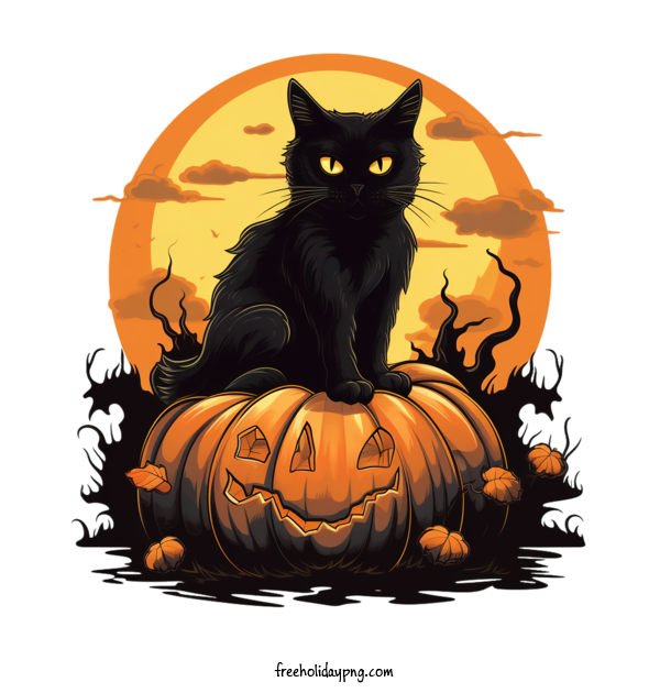 Transparent Halloween Black Cats halloween black cat for Black Cats for Halloween