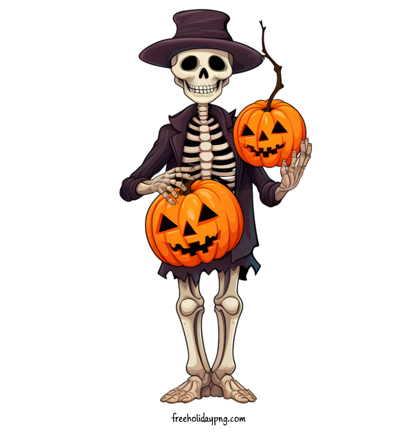 Transparent Halloween Halloween skeleton skeleton jack o lantern for Halloween skeleton for Halloween