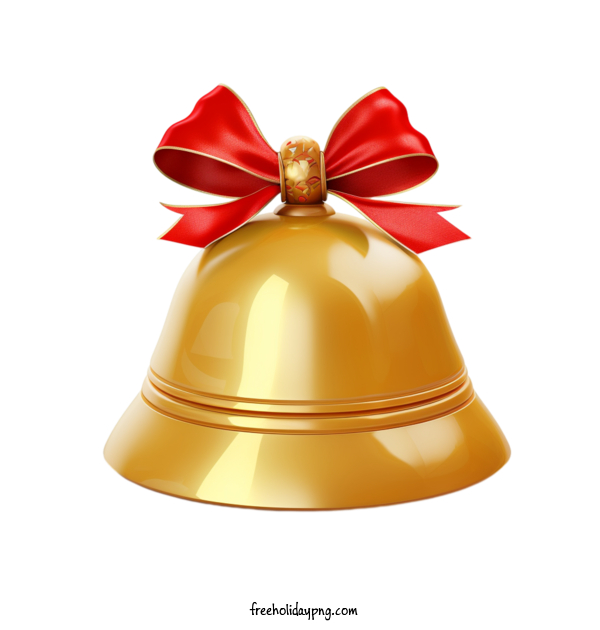 Transparent Christmas Jingle Bells bell gold for Jingle Bells for Christmas