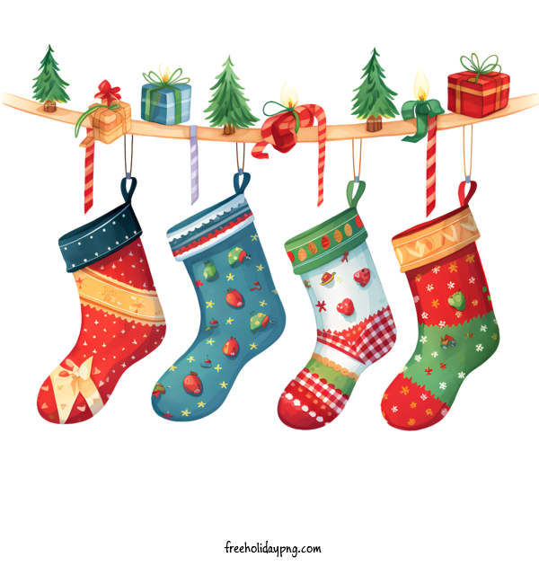 Transparent Christmas Christmas Stocking Santa stockings Christmas stockings for Christmas Stocking for Christmas