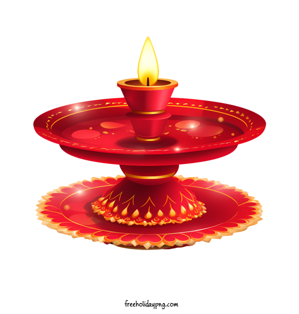 Transparent Diwali Diya light candle for Diya for Diwali