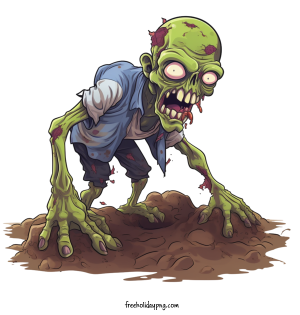 Transparent Halloween Zombie zombie undead for Zombie for Halloween