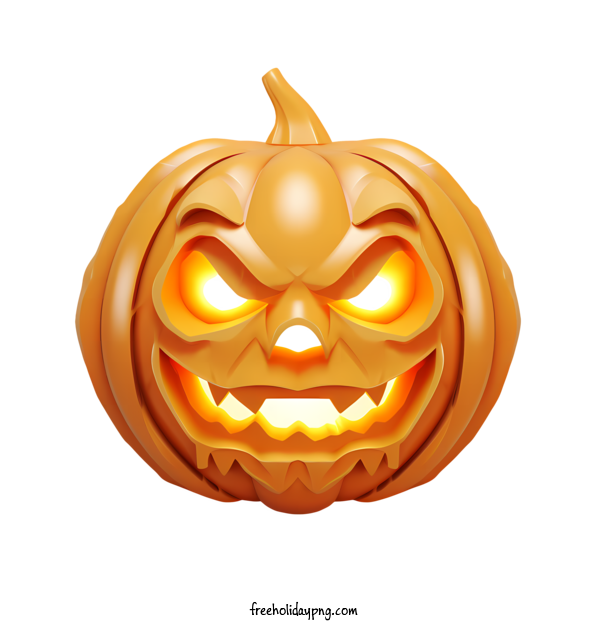 Transparent Halloween Jack O Lantern Jack O'Lantern Pumpkin for Jack O Lantern for Halloween