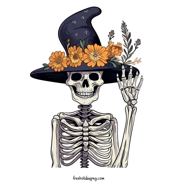 Transparent Halloween Halloween skeleton skeleton witch for Halloween skeleton for Halloween